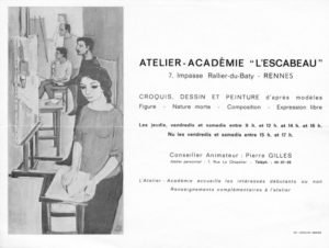 carton d'information de l'atelier L'Escabeau